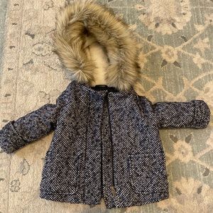 12-18m Gap NWT toddler wool tweed coat